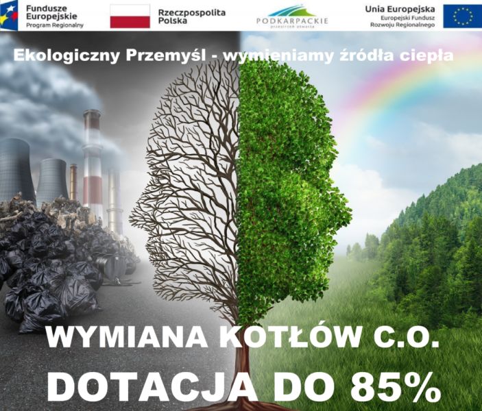 Plakat promujący projekt "Ekologiczny Przemyśl"