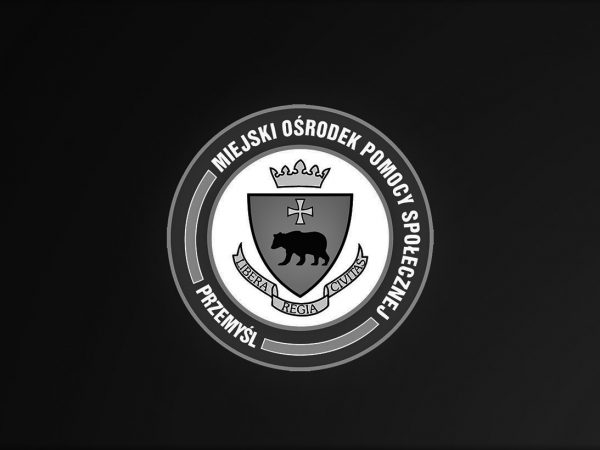 Żałobne logo MOPS